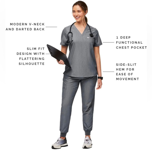 Figs - Catarina Scrub Top - Picture 6 of 16